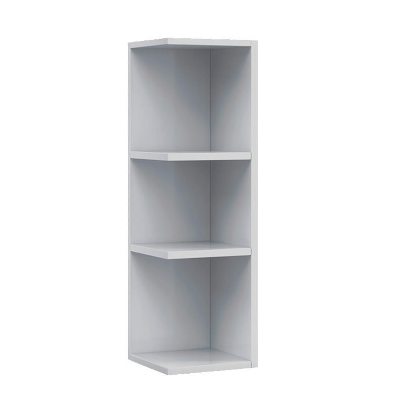 ESTANTERIA RINCONERA DE BANO BLANCO BRILLO 65X20X21CM BENOTTI