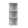 ESTANTERIA RINCONERA DE BANO BLANCO BRILLO 65X20X21CM BENOTTI