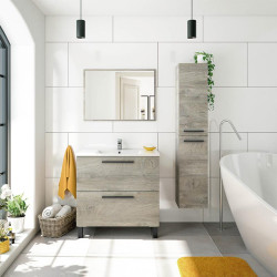 COLUMNA DE BANO ROBLE ALASKA 150X30X25CM BENOTTI