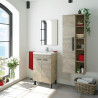 COLUMNA DE BANO ATHENA ROBLE ALASKA 135X51X25CM BENOTTI