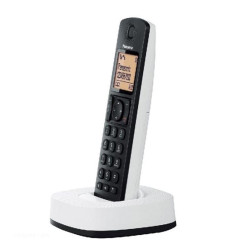 TELEFONO INALAMBRICO MODO ECO NEGRO BLANCO PANASONIC