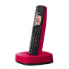 TELEFONO INALAMBRICO MODO ECO NEGRO ROJO PANASONIC