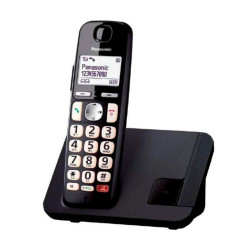 TELEFONO INALAMBRICO DECT PERSONAS MAYORES NEGRO PANASONIC