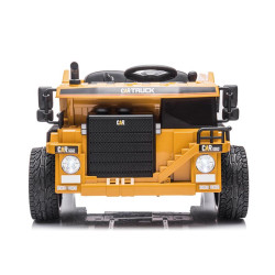 COCHE BATERIA CATER MARRON AMARILLO