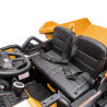 COCHE BATERIA CATER MARRON AMARILLO