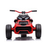 MOTO BATERIA 3 RUEDAS ROJA