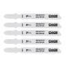 BLISTER HOJA SIERRA CALAR HSS 5 PCS 75MM AICER