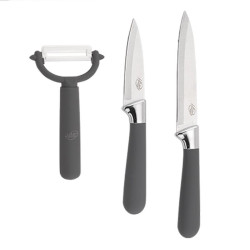 CUCHILLOS PELADOR TABLA SET DE 4 LARRYHOUSE