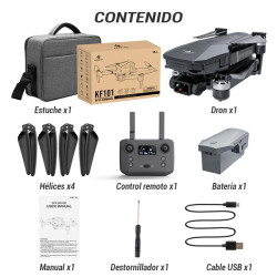 DRON PLEGABLE CON CAMARA 4K WIFI Y GPS GLONASS