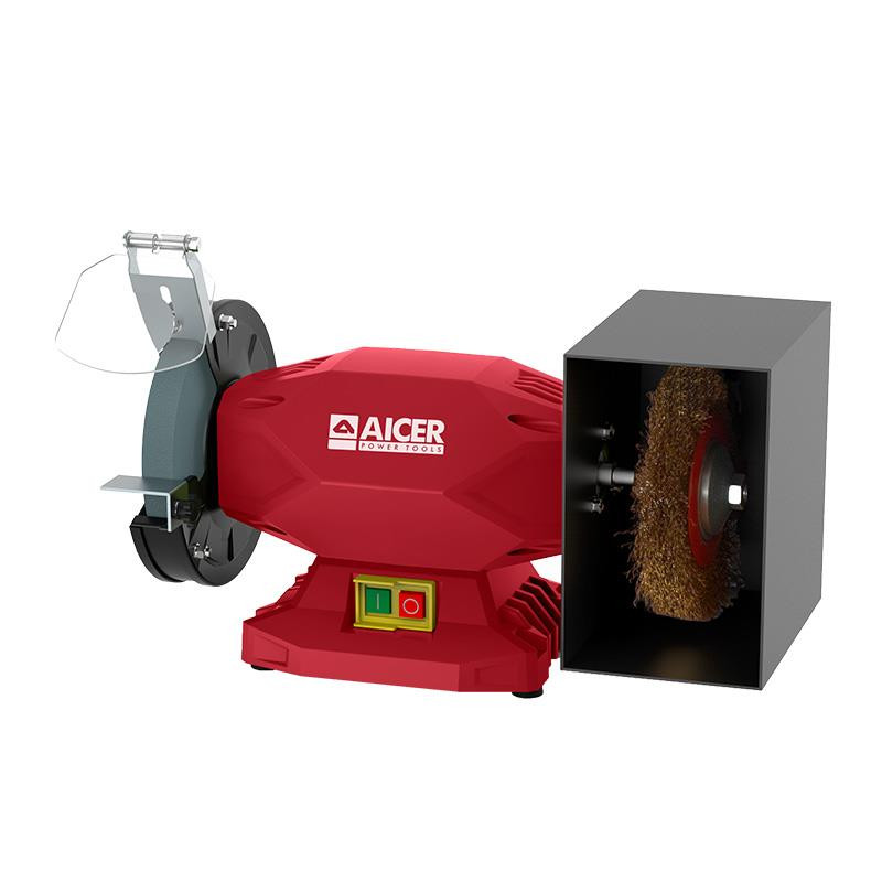 ESMERILADORA MUELA CEPILLO 250W AICER
