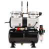 COMPRESOR DE AEROGRAFO DOBLE PISTON CON DEPOSITO FARGO TOOLS