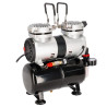 COMPRESOR DE AEROGRAFO DOBLE PISTON CON DEPOSITO FARGO TOOLS