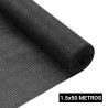 MALLA DE SOMBREO NEGRA 15X50 MTS DONNA GARDEN