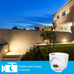 CAMARA HD TIPO DOMO VISION NOCTURNA 8MP VOLTEN