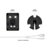 CAMARA DE SEGURIDAD TIPO BULLET ALARMA 3MP AUDIO PROYECTOR VOLTEN