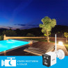 CAMARA DE SEGURIDAD TIPO BULLET ALARMA 3MP AUDIO PROYECTOR VOLTEN