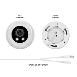 CAMARA ALUMINIO AHD TIPO DOMO 5MP VOLTEN