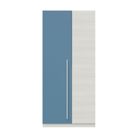 ARMARIO 2P JUVENIL 200X90X52CM BLANCO ALPES AZUL MOMI