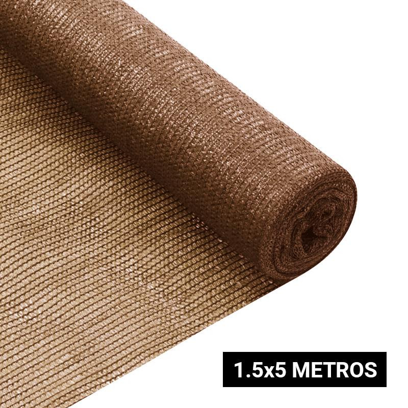 MALLA DE SOMBREO MARRON 15X5 MTS DONNA GARDEN