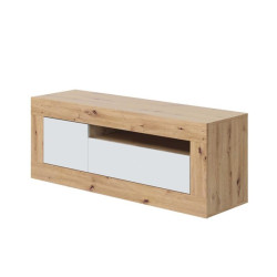 MUEBLE TV CON 2 PUERTAS 53X139X42CM BL ARTIK R NODI MOMI