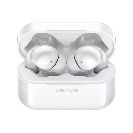 AURICULARES INALAMBRICOS BLUETOOTH LY SERIE BT50 CON ESTUCHE BLANCO USAMS