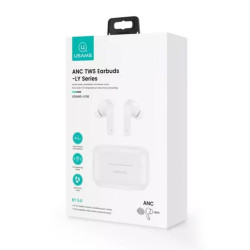 AURICULARES INALAMBRICOS BLUETOOTH LY SERIE BT50 CON ESTUCHE BLANCO USAMS