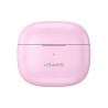 AURICULARES INALAMBRICOS BLUETOOTH SERIE BT52 CON ESTUCHE ROSA USAMS