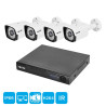 KIT CAMARAS DE SEGURIDAD AHD TIPO BULLET DVR 5MP VOLTEN