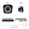 KIT CAMARAS DE SEGURIDAD AHD TIPO BULLET DVR 5MP VOLTEN