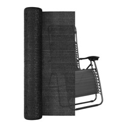 MALLA DE SOMBREO NEGRA 15X5 MTS DONNA GARDEN