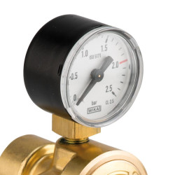 REDUCTOR DE PRESION GAS CGA600 CON MANOMETRO LP SET 200 OXYTURBO
