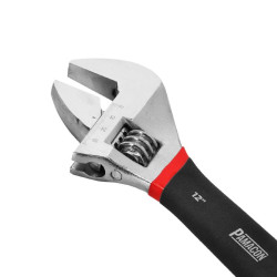 LLAVE AJUSTABLE 12 MANGO RECUBIERTO PAMACON