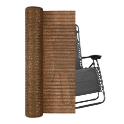 MALLA DE SOMBREO MARRON 15X10 MTS DONNA GARDEN