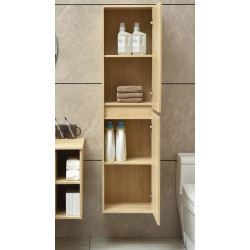 MUEBLE BANO SERIE TAJINASTE GABINETE 80X46X50CM ESPEJO 60X60CM BENOTTI