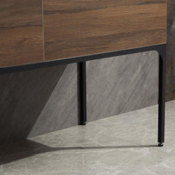 MUEBLE BANO SERIE CALENDULA GABINETE 120X48X80CM ESPEJO 100X100CM BENOTTI