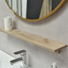 MUEBLE BANO SERIE LIRIO GABINETE 100X48X82CM ESPEJO 75X75CM BENOTTI