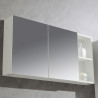 MUEBLE BANO SERIE GARDENIA GABINETE 100X46X54CM ESPEJO 100X50X15CM BENOTTI