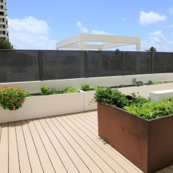 MALLA DE SOMBREO NEGRA 15X10 MTS DONNA GARDEN