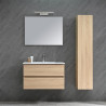 MUEBLE BANO SERIE GIRASOL GABINETE 80X46X50CM ESPEJO 80X60X2CM BENOTTI