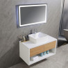 MUEBLE BANO SERIE NARCISO GABINETE 100X50X62CM ESPEJO 100X60CM BENOTTI