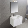 MUEBLE BANO SERIE CLAVEL GABINETE 75X46X54CM ESPEJO 70X60CM BENOTTI