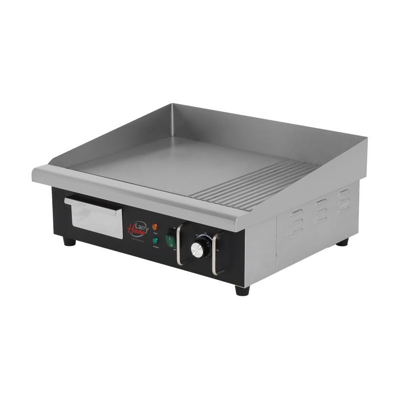 PLANCHA ELECTRICA INDUSTRIAL 3000W PLACA MIXTA LARRYHOUSE