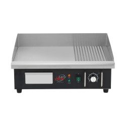 PLANCHA ELECTRICA INDUSTRIAL 3000W PLACA MIXTA LARRYHOUSE