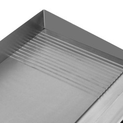 PLANCHA ELECTRICA INDUSTRIAL 3000W PLACA MIXTA LARRYHOUSE