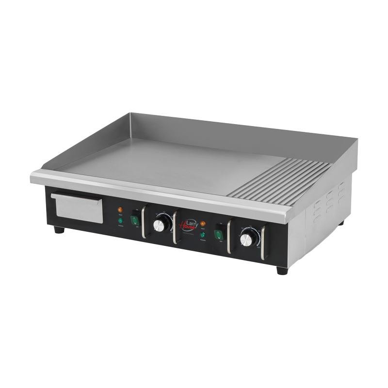 PLANCHA ELECTRICA INDUSTRIAL 4400W PLACA MIXTA LARRYHOUSE