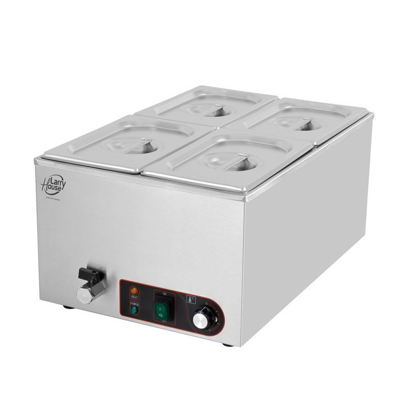 BANO MARIA INDUSTRIAL 4 CUBETAS 1200W LARRYHOUSE