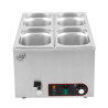 BANO MARIA INDUSTRIAL 4 CUBETAS 1200W LARRYHOUSE