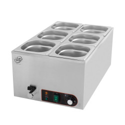 BANO MARIA INDUSTRIAL 6 CUBETAS 1200W LARRYHOUSE