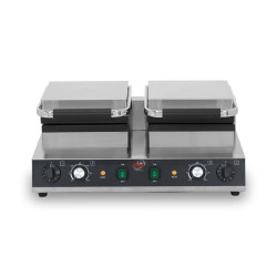 PLANCHA PARA GOFRES DOBLE INDUSTRIAL 1500W LARRYHOUSE