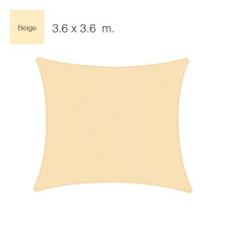 TOLDO VELA CUADRADO 36X36 MT BEIGE DONNA GARDEN